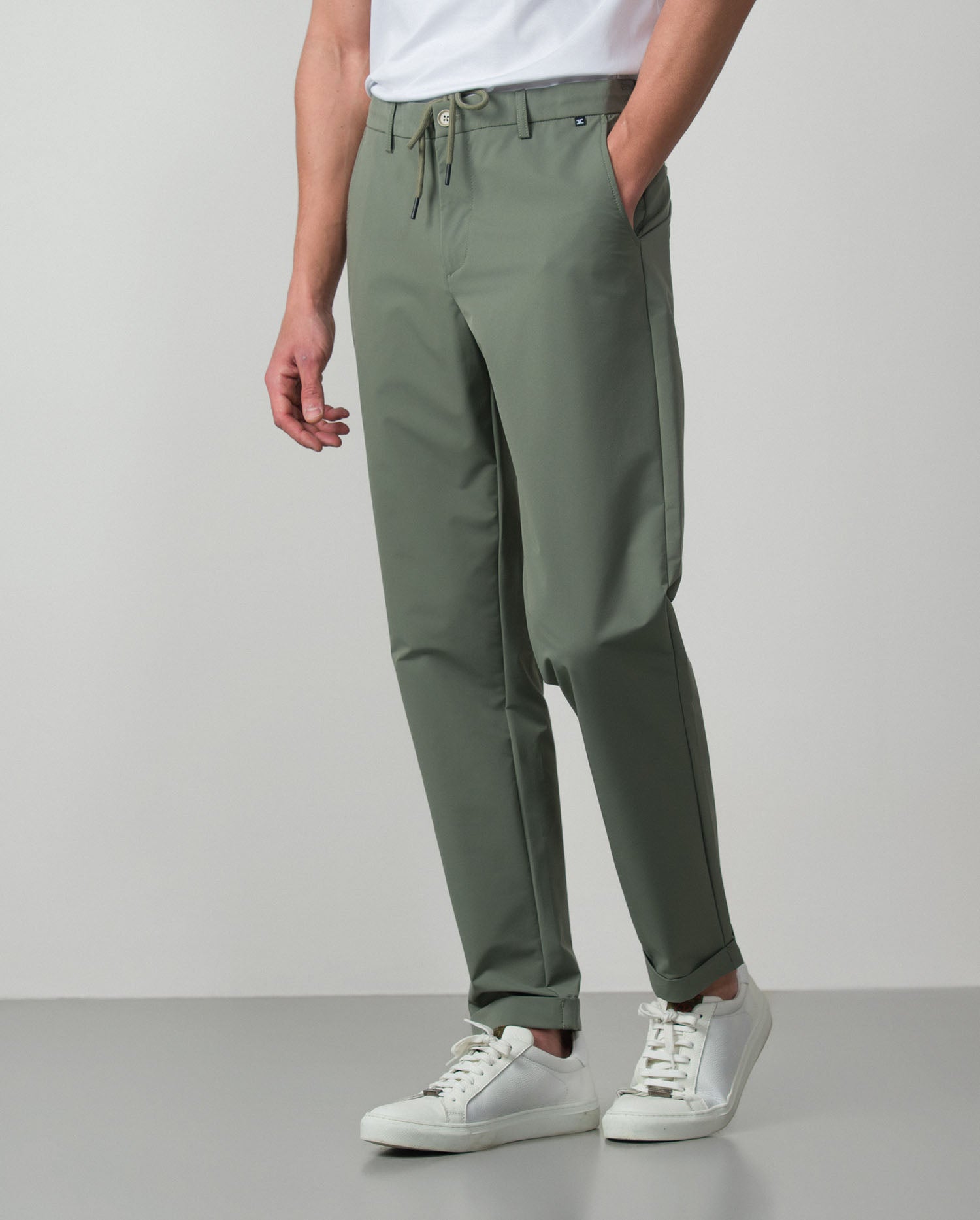 Pantalón chino de tejido técnico elástico Etiem