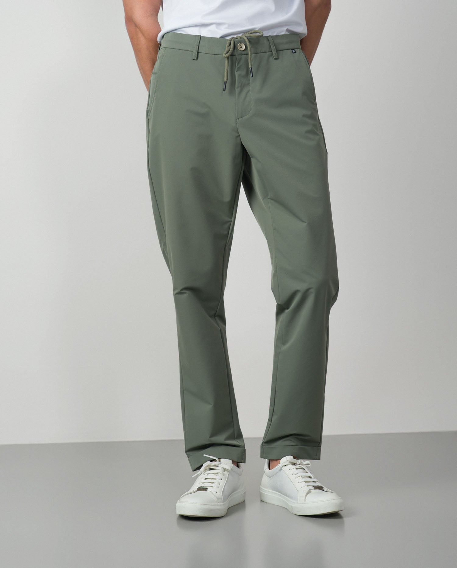 Pantalón chino de tejido técnico elástico Etiem