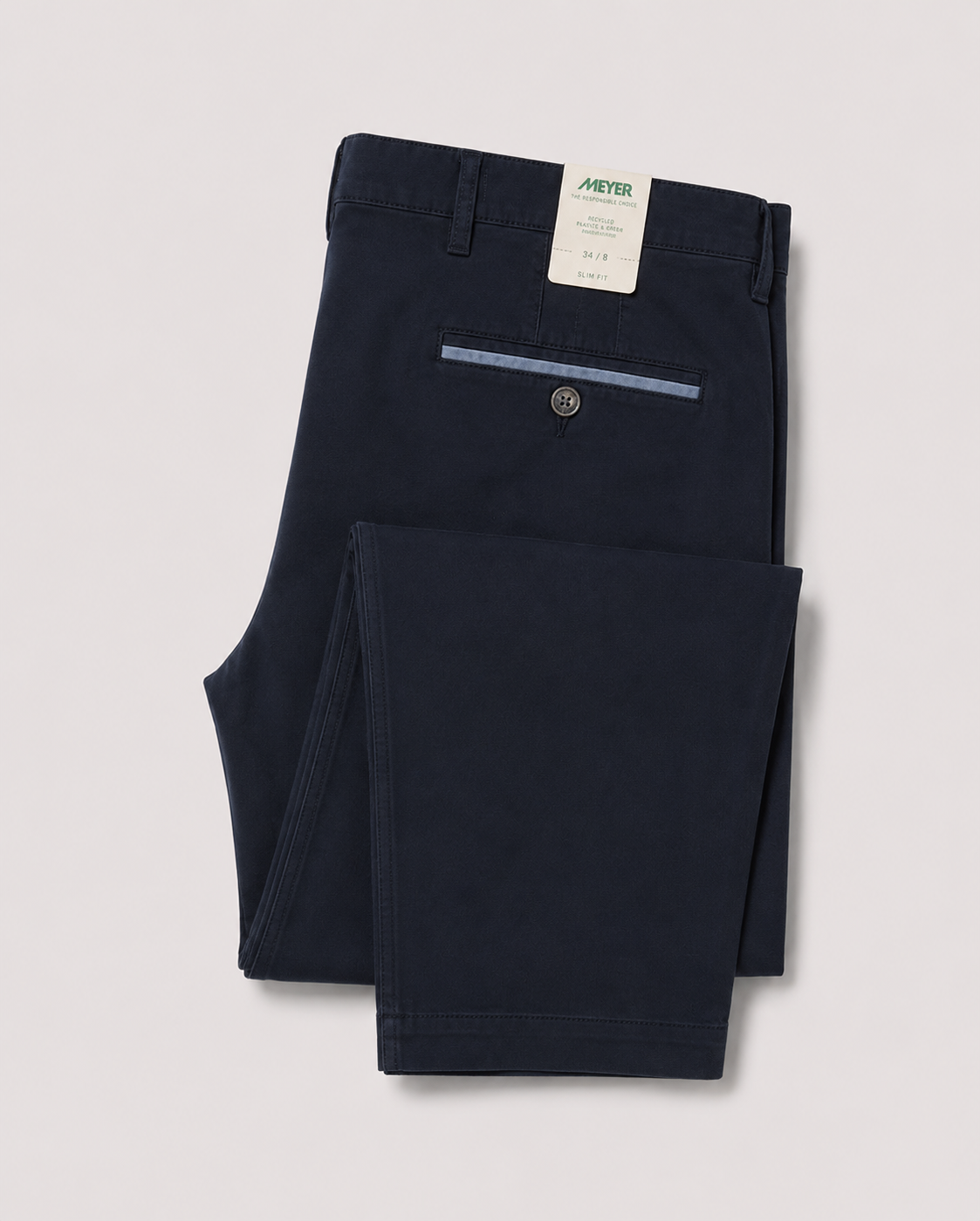 Pantalon chino azul marino Meyer