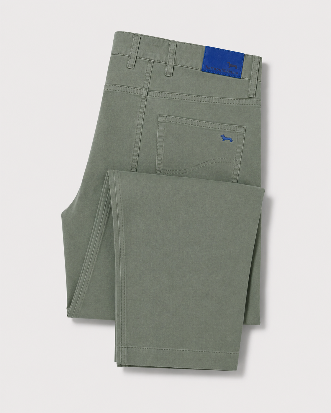 Pantalón chino verde Harmont & Blaine