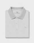 Polo de algodón gris Harmont Blaine
