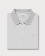 Polo de algodón gris Harmont Blaine