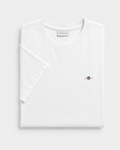 Camiseta algodón básica blanca Gant