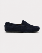 Mocasin de vestir azul marino