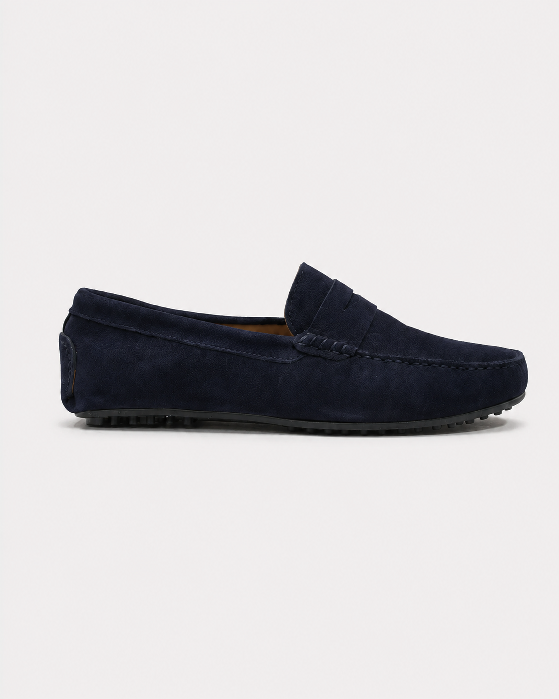 Mocasin de vestir azul marino