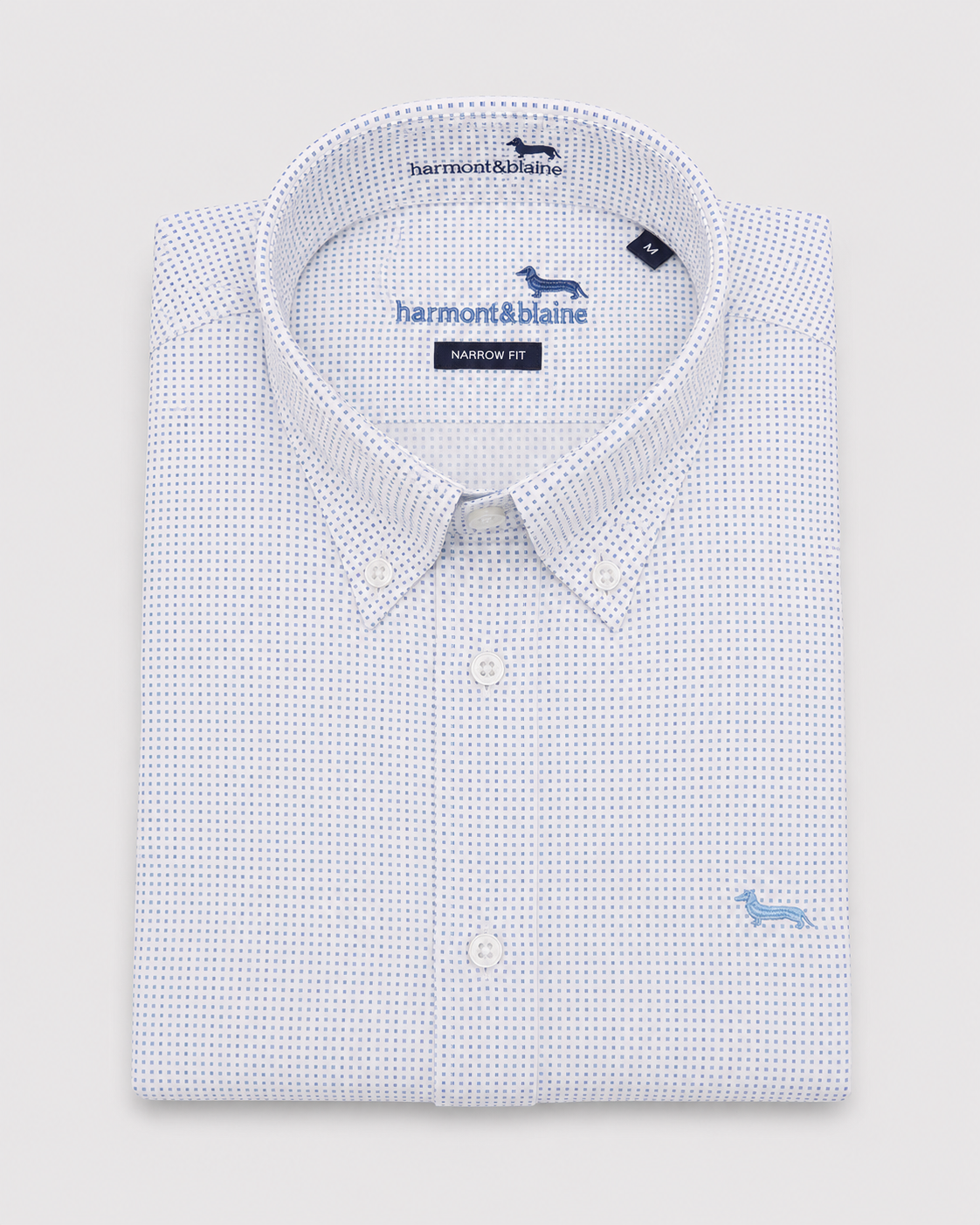 Camisa microestampado Harmont Blaine