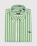 Camisa rayas verdes Harmont Blaine