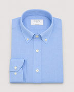 Camisa lino azul Mirto