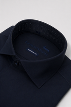 Camisa lisa azul marino Harmont Blaine