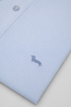 Polo de algodón azul claro Harmont Blaine