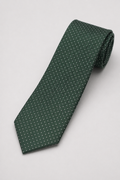 Corbata verde puntos