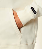 Sudadera Gant de algodón con capucha beige