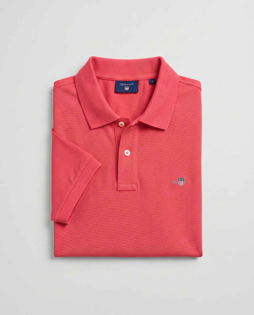 Polo Algodón Rojo Gant