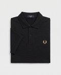 Polo De Algodón Negro Fred Perry