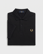 Polo De Algodón Negro Fred Perry
