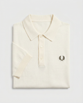 Polo De Algodón Marfil Fred Perry