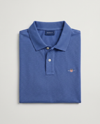 Polo Algodón Azul Gant