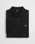 Polo Algodón Negro Gant