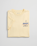 Camiseta Estampada Amarilla Gant