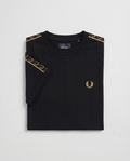 Camiseta Ringer con Cinta Deportiva Fred Perry