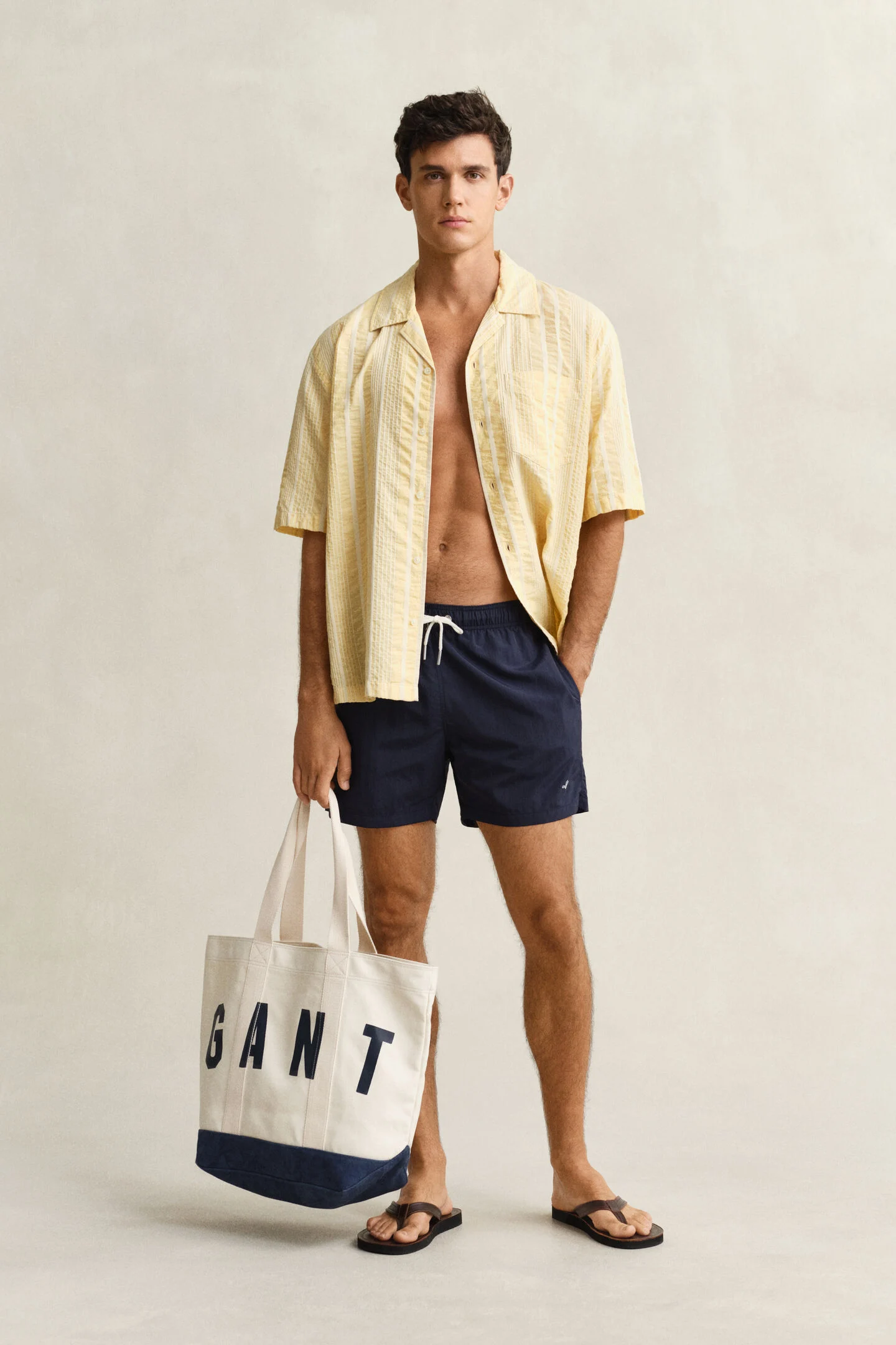 Bañador azul marino Gant