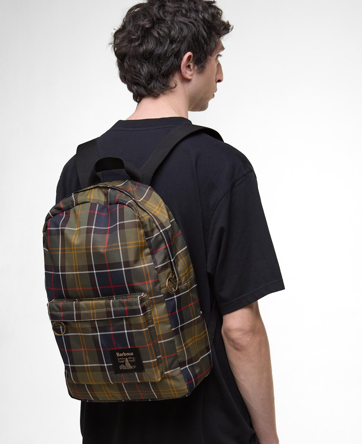 Mochila tartan Barbour