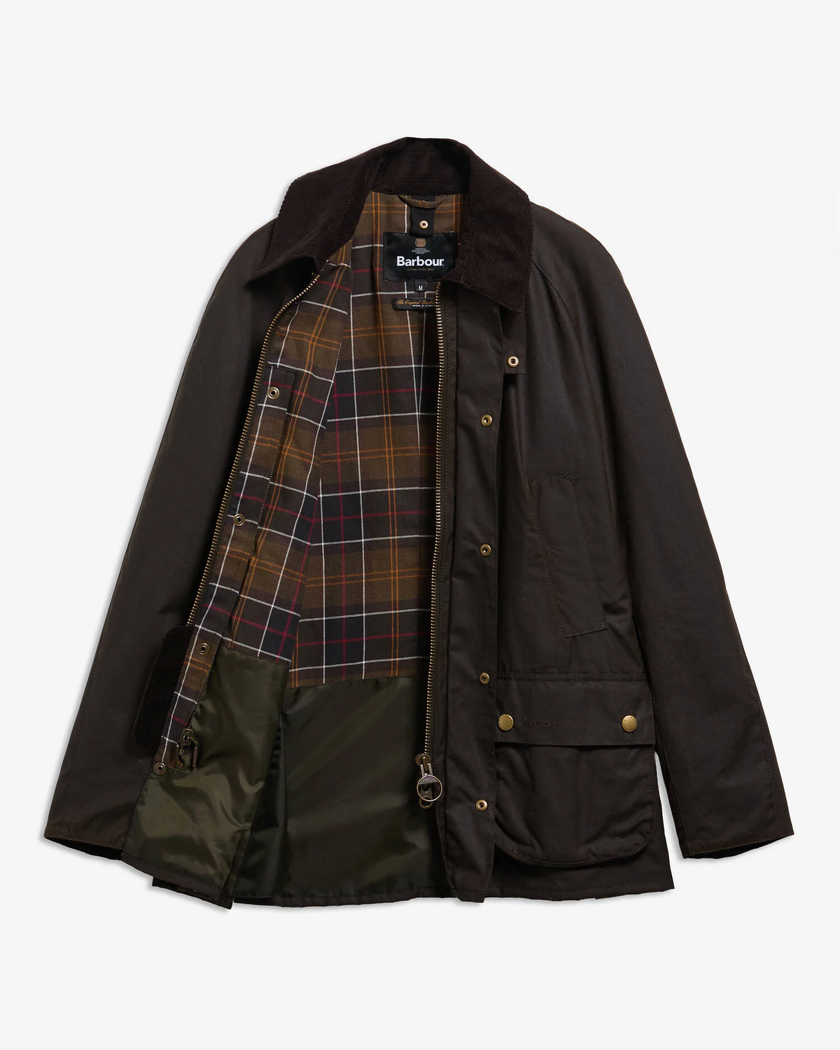 Chaquetón Ashby Tartan Barbour