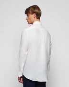 Camisa lino blanca Mirto