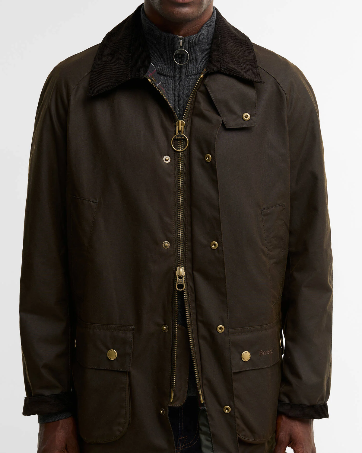 Chaquetón Ashby Tartan Barbour