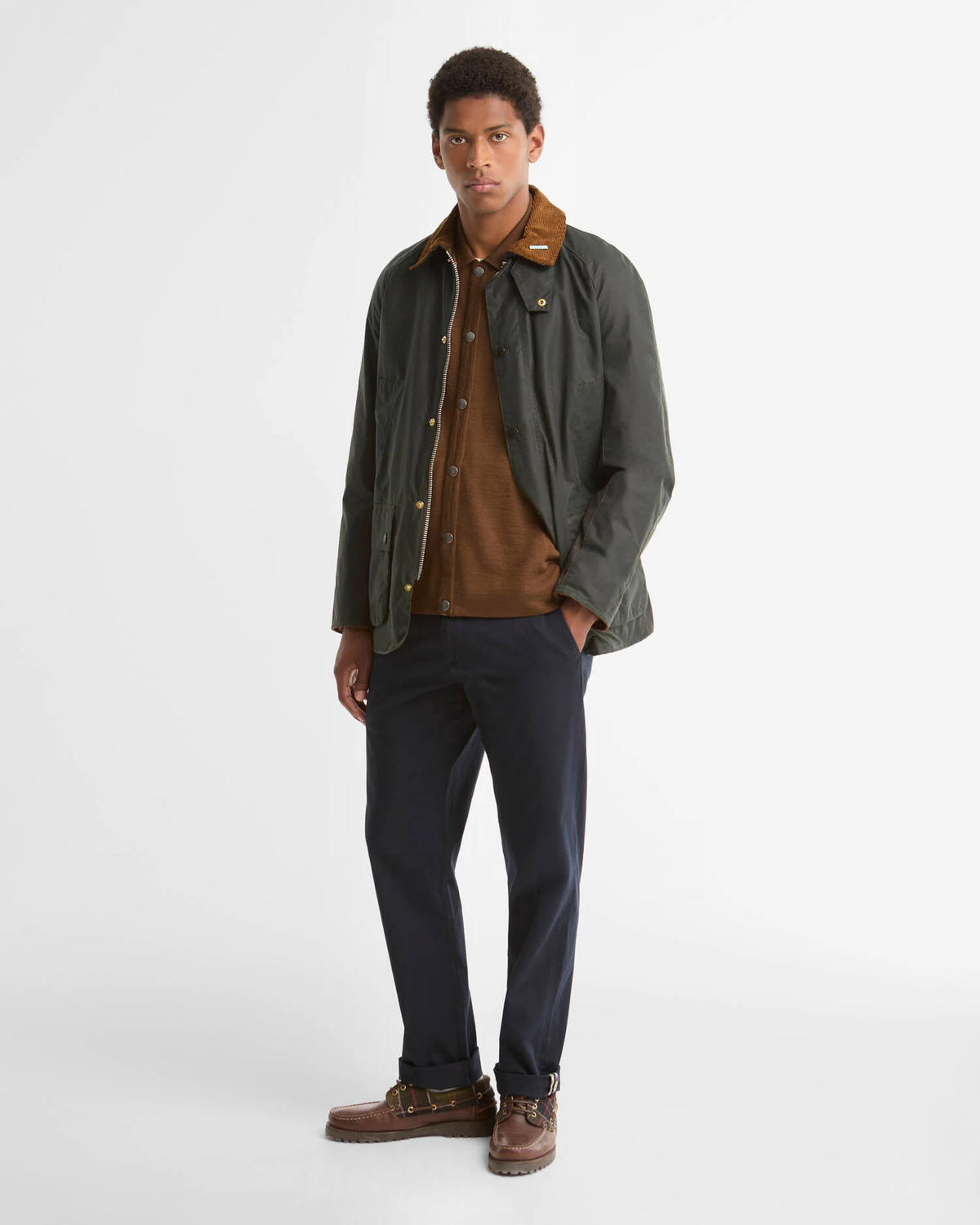 Chaqueta Icon Ashby Barbour Wax Jacket