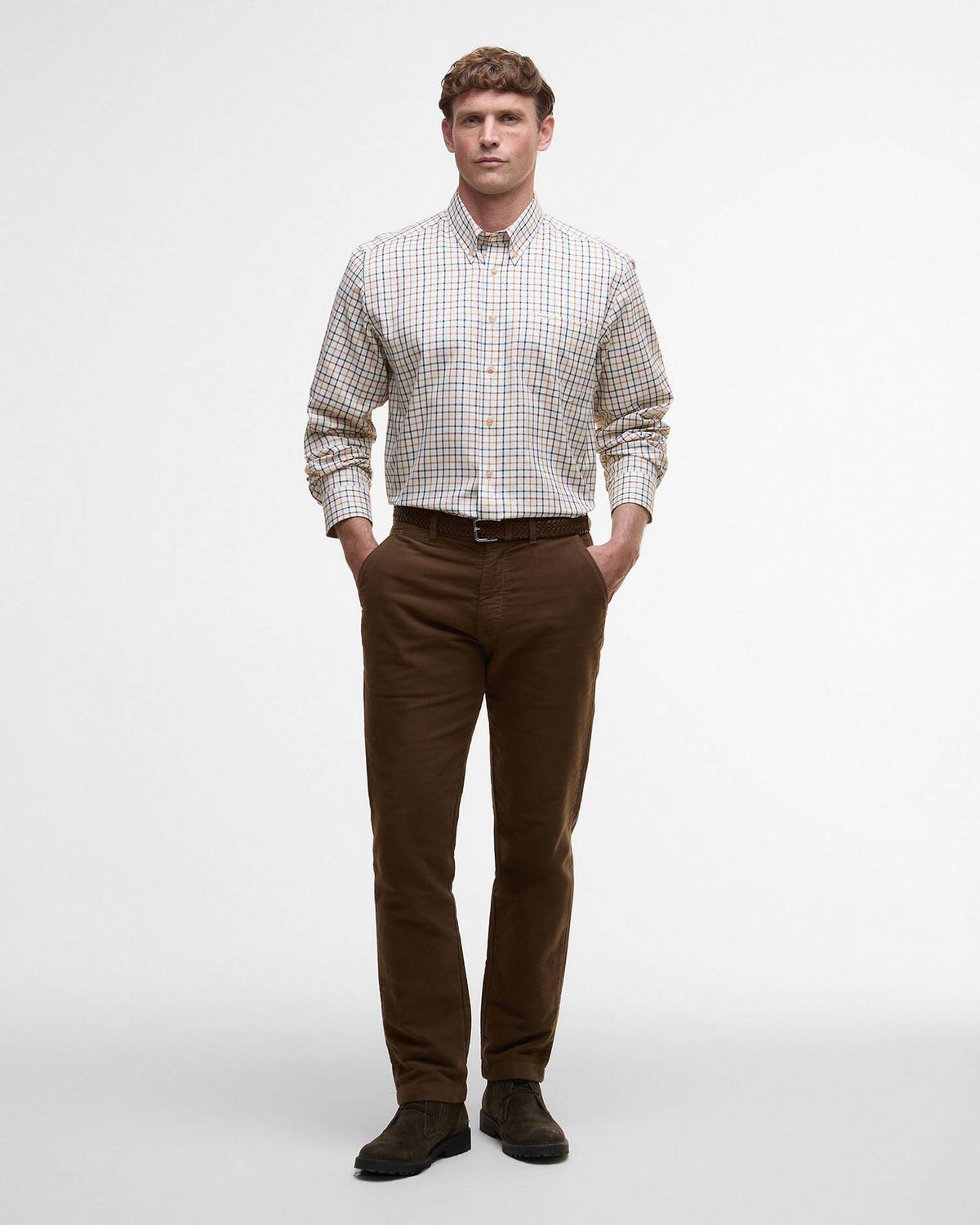 Camisa Regular Long Barbour Sporting