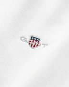 Camiseta algodón básica blanca Gant