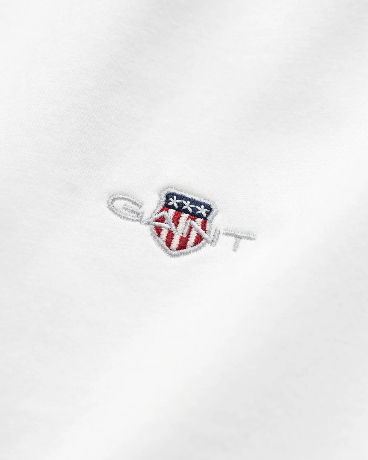 Camiseta algodón básica blanca Gant