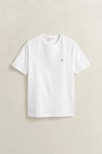 Camiseta algodón básica blanca Gant